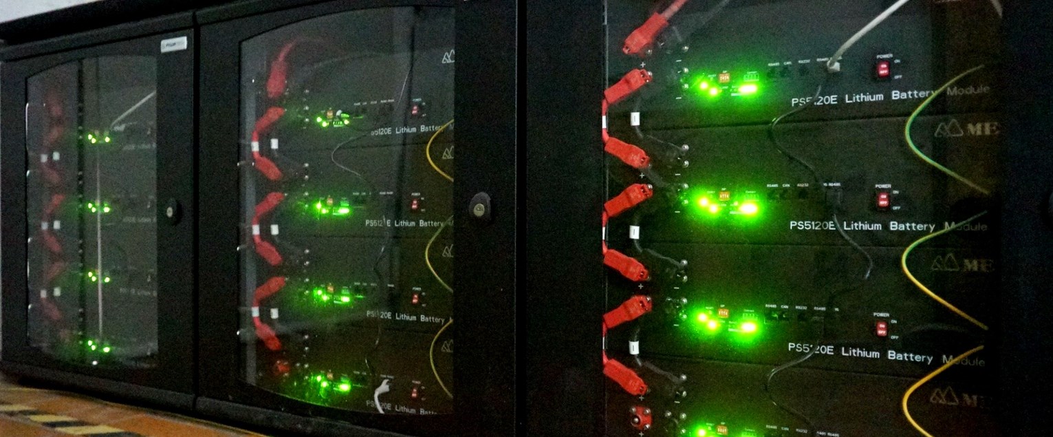 Technikraum Batteriespeicher